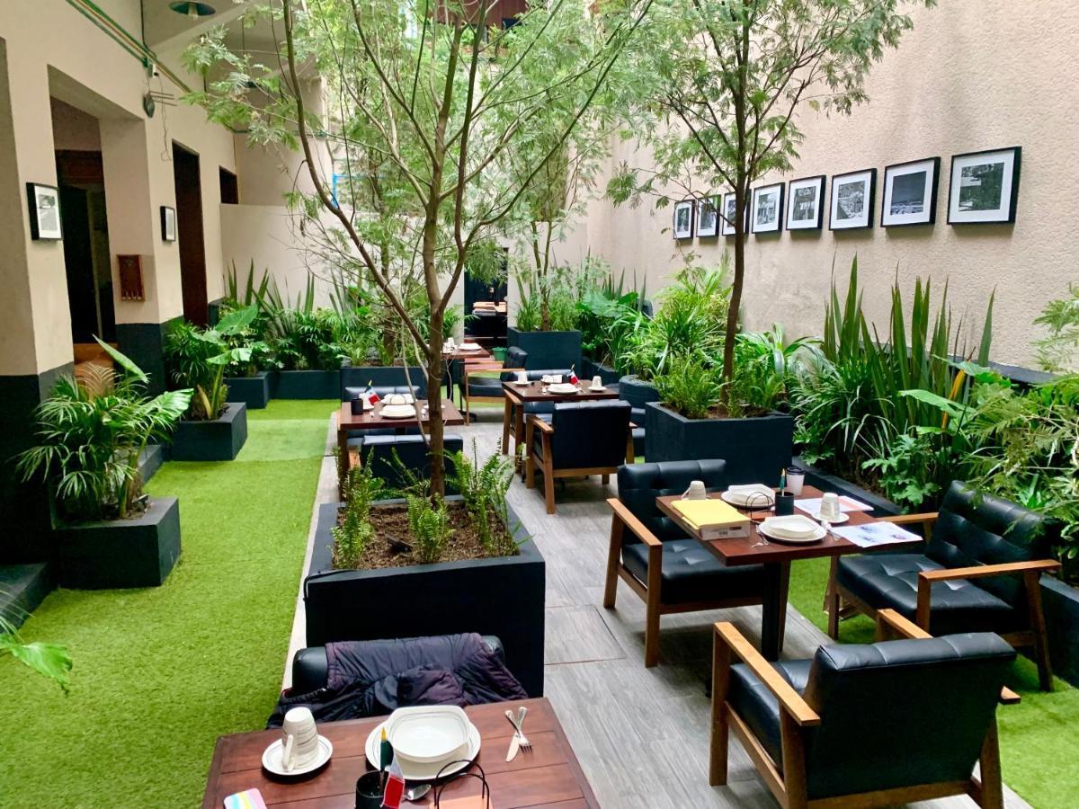Frontera 49 Roma Norte Hostal 墨西哥城 外观 照片
